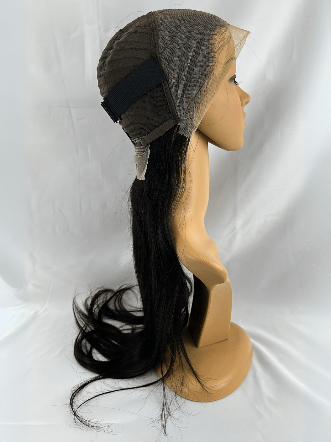 Peluca de Cabello Virgen Liso Natural 28” – HD Lace Frontal, Pre-Estilizada, Sin Pegamento, Densidad 200%+, Brillo Natural - Cosmetics Afro Latino