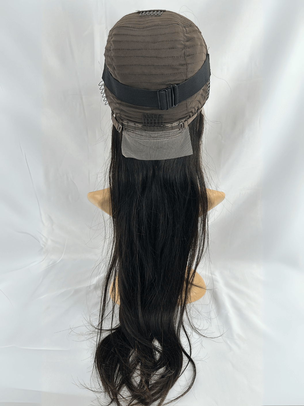 Peluca de Cabello Virgen Liso Natural 28” – HD Lace Frontal, Pre-Estilizada, Sin Pegamento, Densidad 200%+, Brillo Natural - Cosmetics Afro Latino