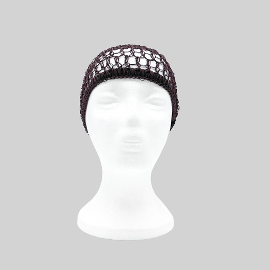 GORRO Calado  Para Tubi (Plata+Marrón) - Cosmetics Afro Latino