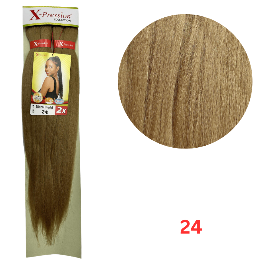 Pre Peigne - Trenzas Sintéticas - X-pression 2x Pre-estiradas - Cosmetics Afro Latino