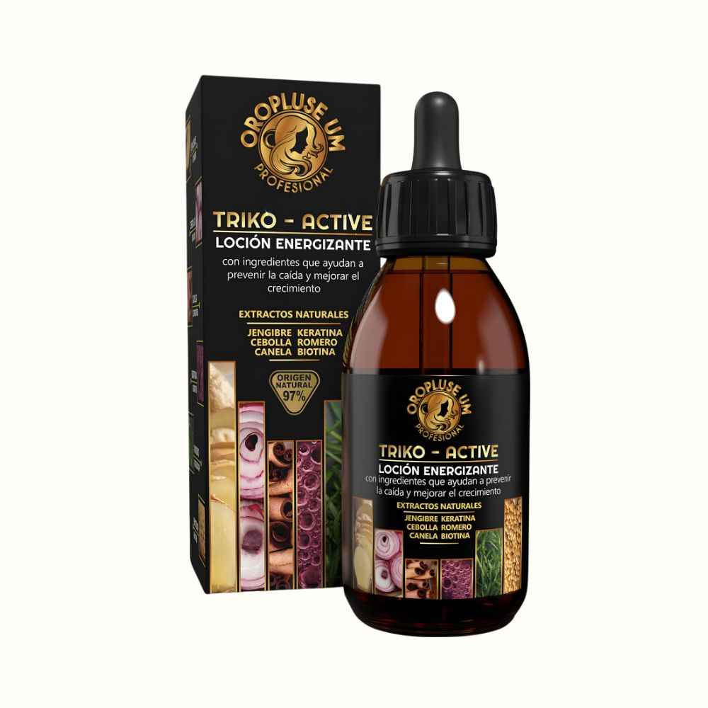 Pack Anticaída Energizante Triko Active con Champú, Mascarilla y Loción