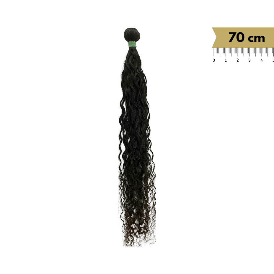Extensiones de Pelo Virgen Asiático Cosido Rizado Remy Natural Wave Virgin Hair - Cosmetics Afro Latino