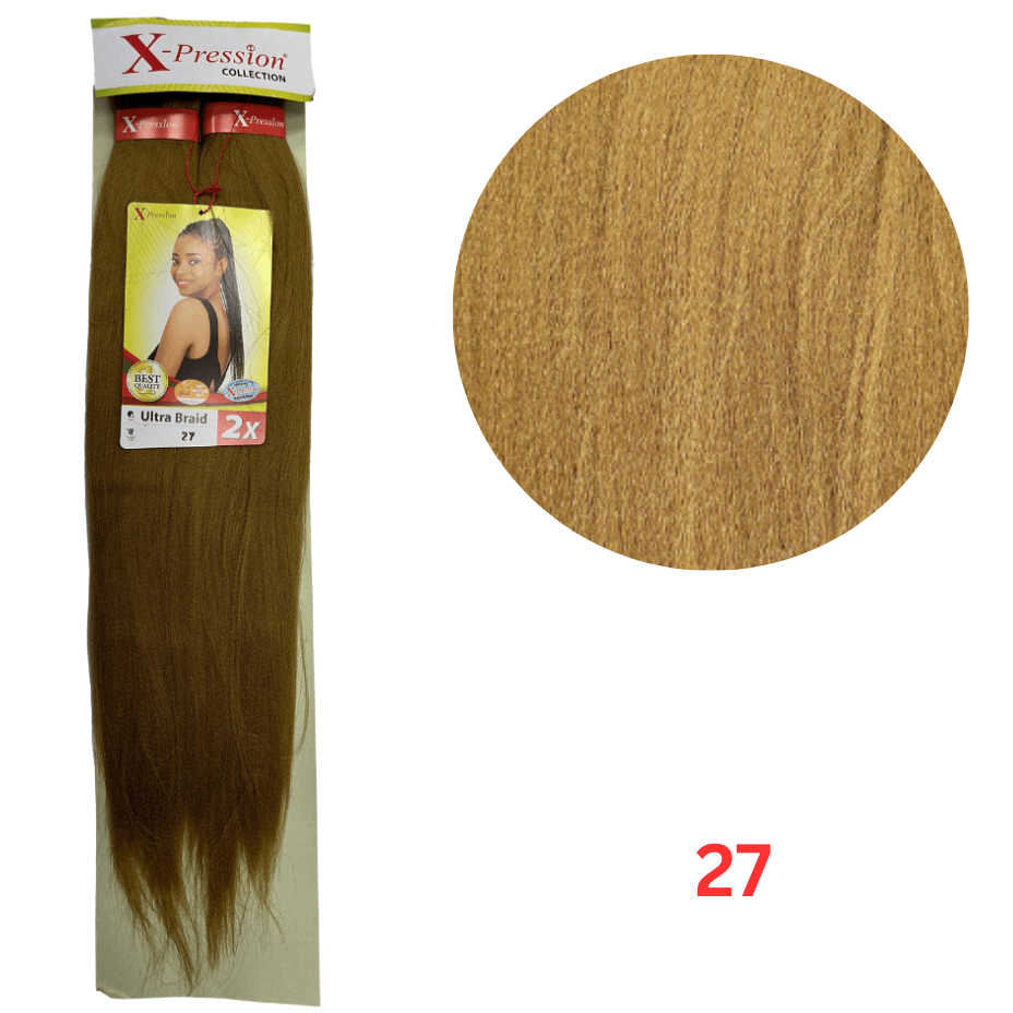 Pre Peigne - Trenzas Sintéticas - X-pression 2x Pre-estiradas - Cosmetics Afro Latino