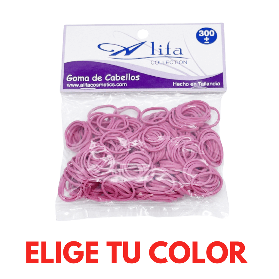 Bandas De Goma Elásticas Para Cabello Poni Trenzas Mix Color - Cosmetics Afro Latino