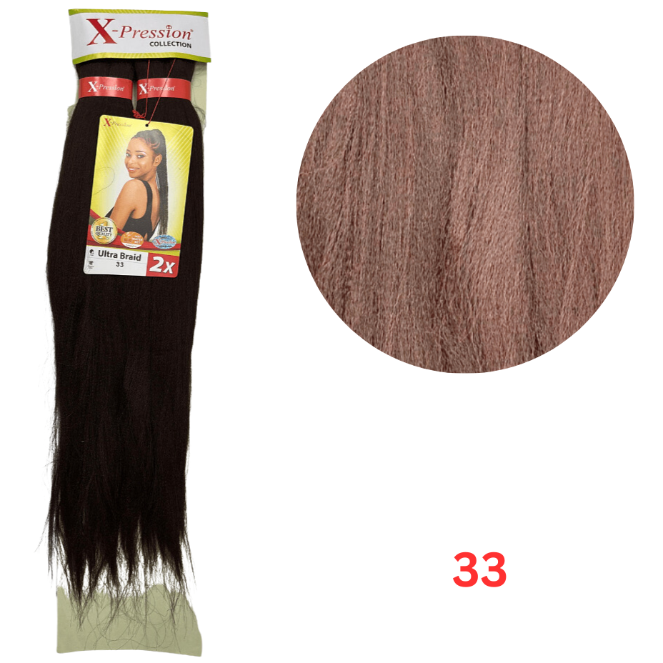 Pre Peigne - Trenzas Sintéticas - X-pression 2x Pre-estiradas - Cosmetics Afro Latino