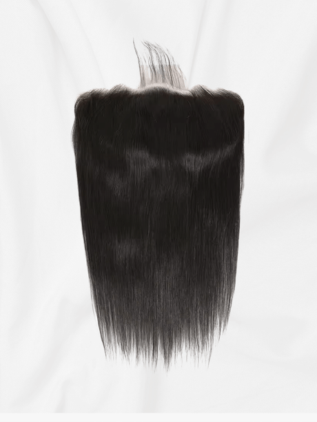 Frontal de Encaje HD 13x6 Liso – Cabello Remy Virgen – Pre-Depilado con Baby Hair – 150% Densidad - Cosmetics Afro Latino