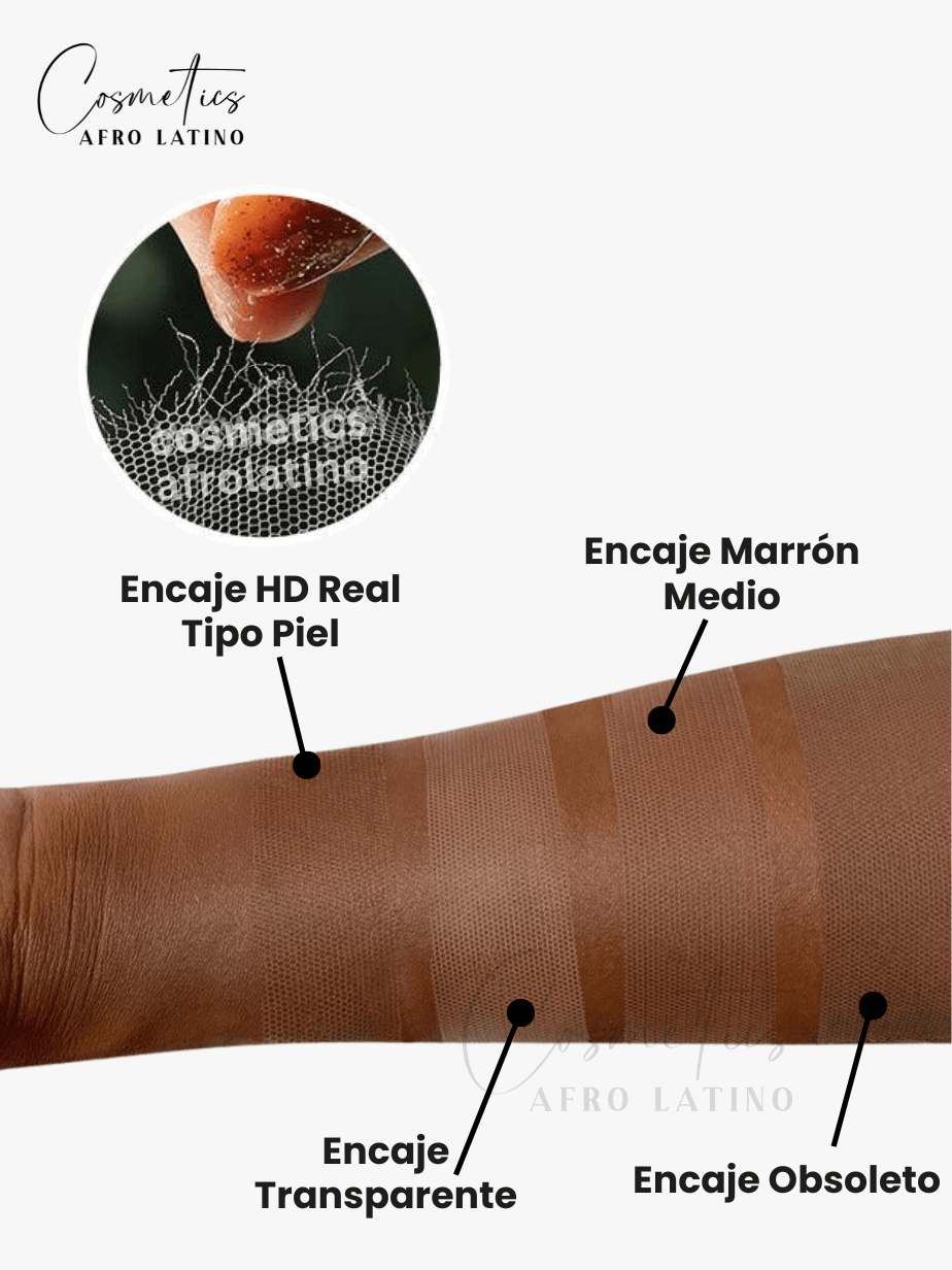 Frontal de Encaje HD 13x6 Liso – Cabello Remy Virgen – Pre-Depilado con Baby Hair – 150% Densidad - Cosmetics Afro Latino