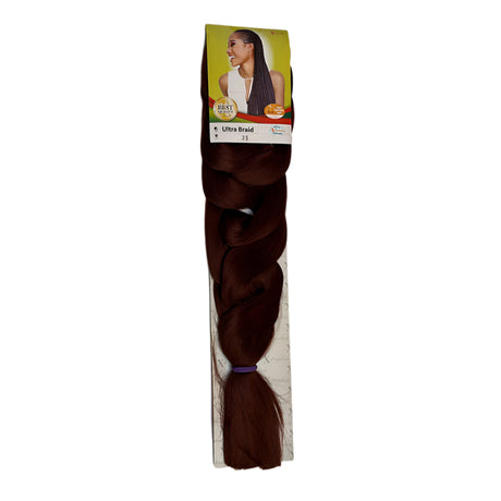X-pression - Ultra Braid - Extensión De Pelo - Para Trenzar - 208 Cm - 165 G - De Un Solo Color - Cosmetics Afro Latino
