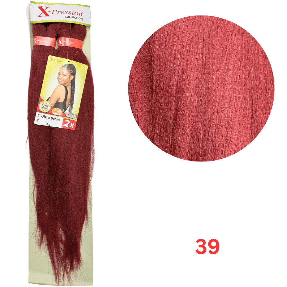 Pre Peigne - Trenzas Sintéticas - X-pression 2x Pre-estiradas - Cosmetics Afro Latino