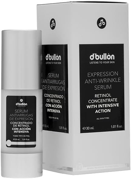 D’Bullón Sérum Facial Antiedad de Expresión con Retinol 30 ml Acción Intensiva de Valquer Laboratorios