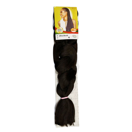 X-pression - Ultra Braid - Extensión De Pelo - Para Trenzar - 208 Cm - 165 G - De Un Solo Color - Cosmetics Afro Latino