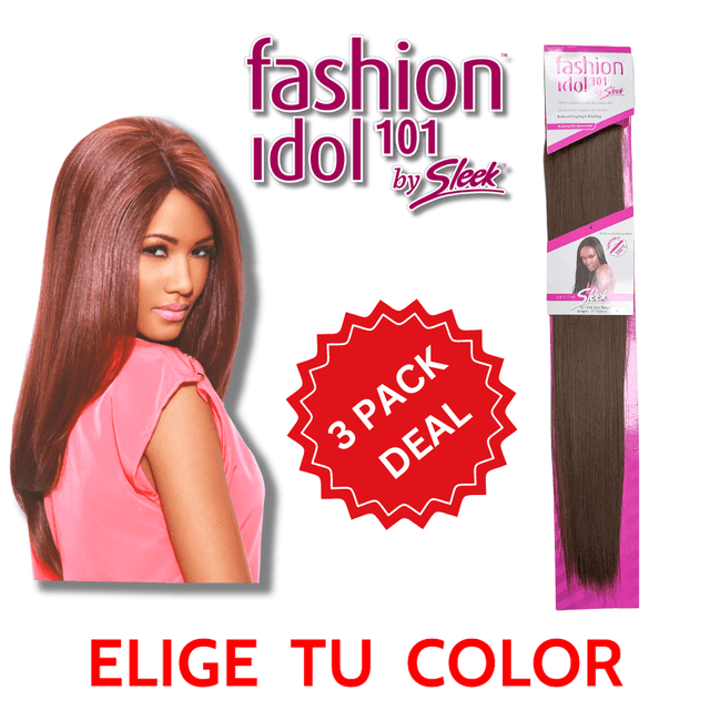 SLEEK -101 HOT YAKI WAVE - 20" - Extensión de Pelo - Cosmetics Afro Latino