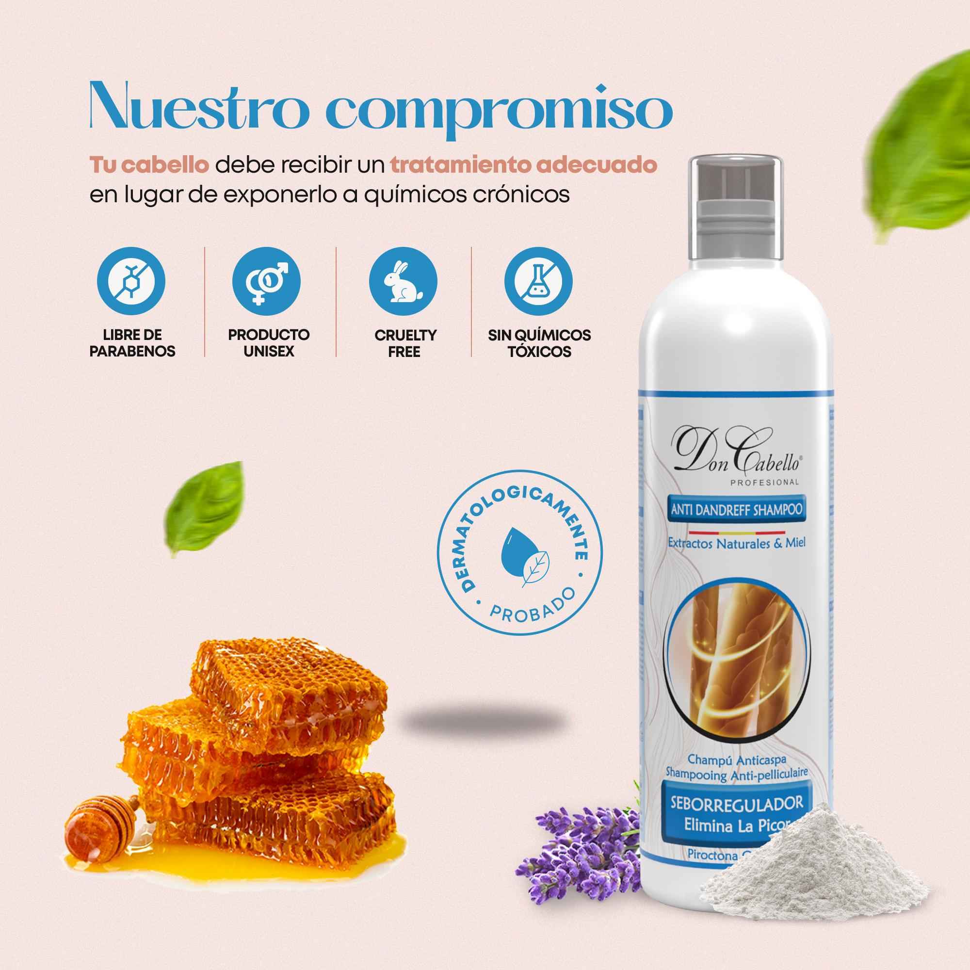 Don Cabello - Champú Anticaspa - 500 Ml