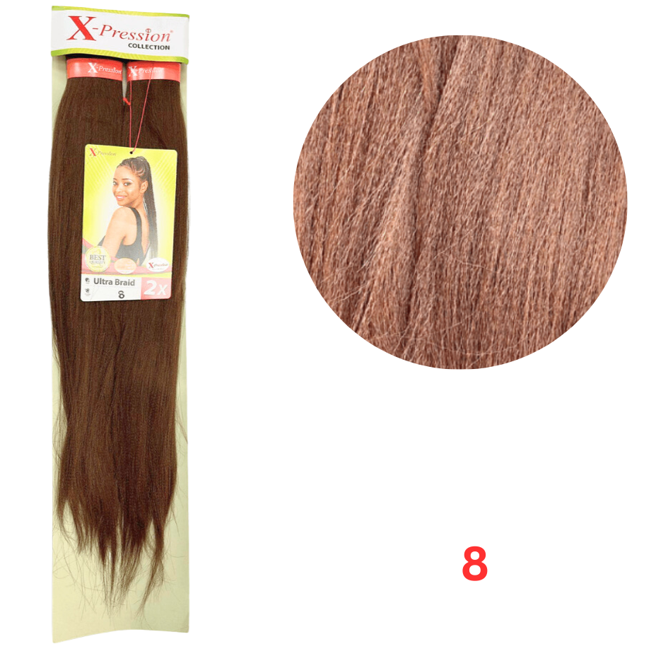 Pre Peigne - Trenzas Sintéticas - X-pression 2x Pre-estiradas - Cosmetics Afro Latino