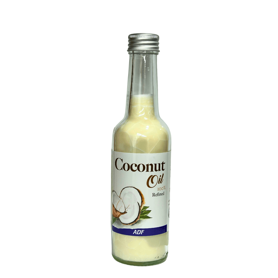ADF - Aceite De Coco - 100% Pure Coconut Oil - 250ml - Cosmetics Afro Latino