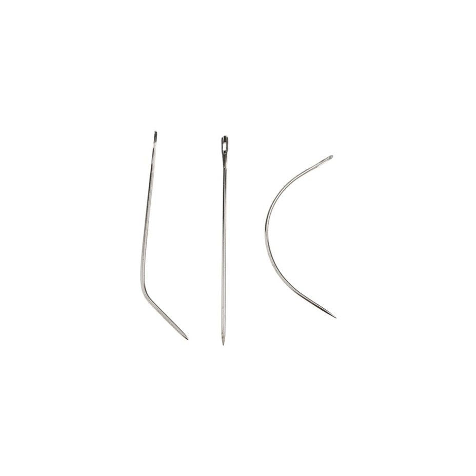 Aguja Para Coser Extensiones 3 Unidades - Cosmetics Afro Latino