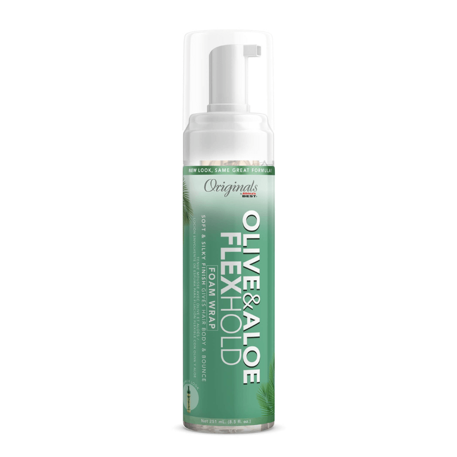 Africa's Best Original's - Olive Aloe Soft Shine Flex Hold - 8.5 Oz - Cosmetics Afro Latino
