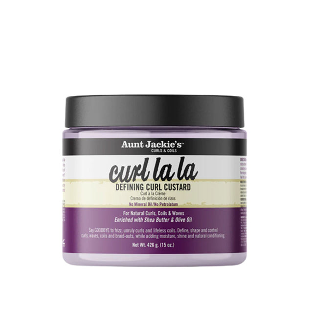 Crema De Peinado Curl La La Defining Curl Custard - Aunt Jackie's Curls & Coils - 426ml - Cosmetics Afro Latino