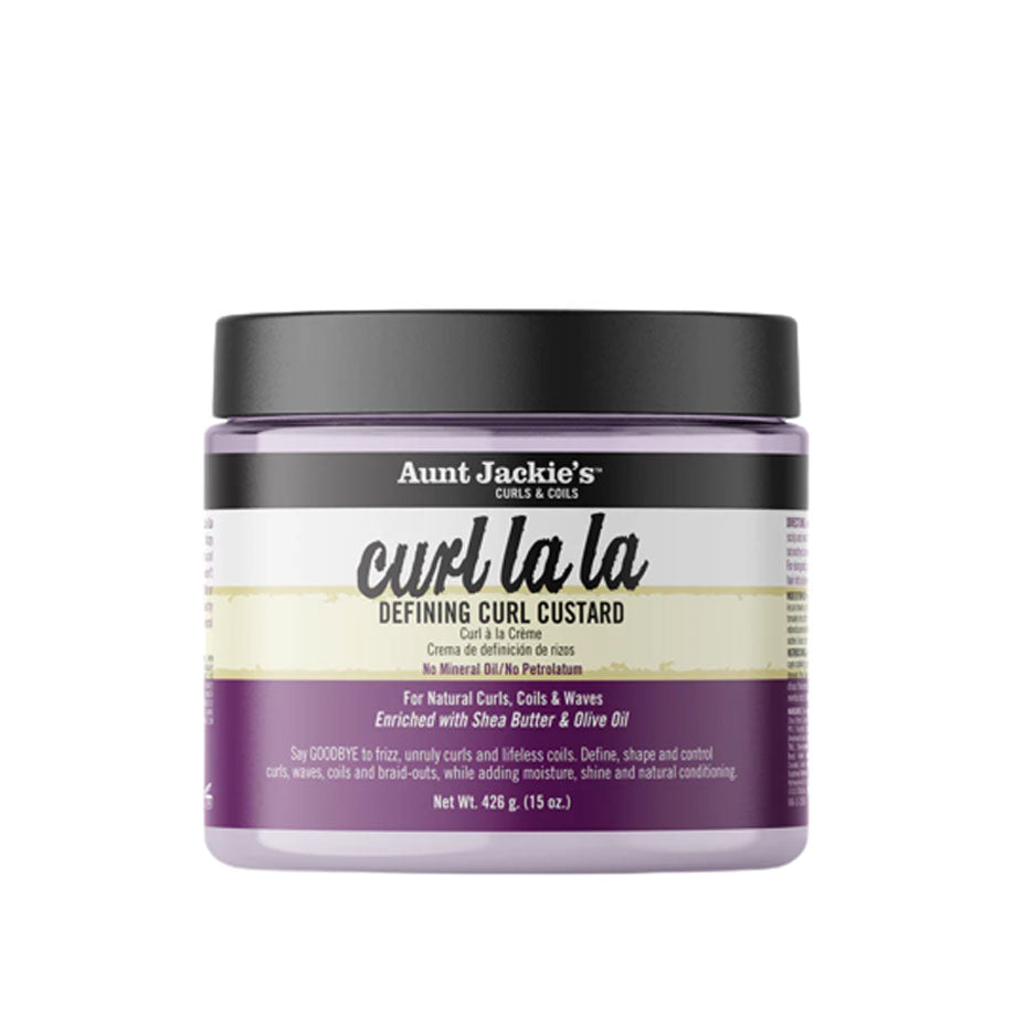 Crema De Peinado Curl La La Defining Curl Custard - Aunt Jackie's Curls & Coils - 426ml - Cosmetics Afro Latino
