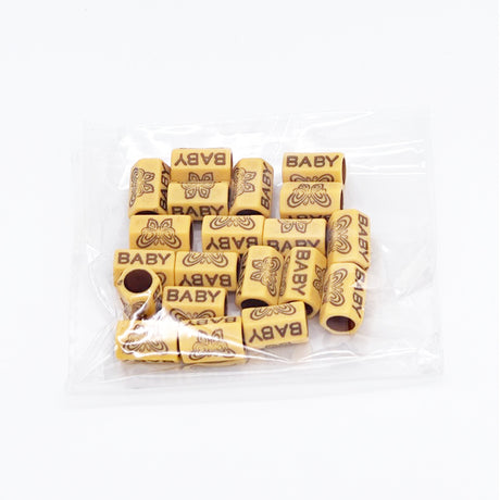 Bolitas De Madera Efecto Para Cabello - Cosmetics Afro Latino