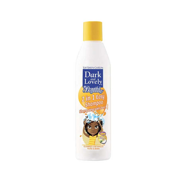 Soft & Sheen Carson - Dark & Lovely - Beautiful Beginnings 2 in 1 Champú + Condicionador - 250 Ml - Cosmetics Afro Latino