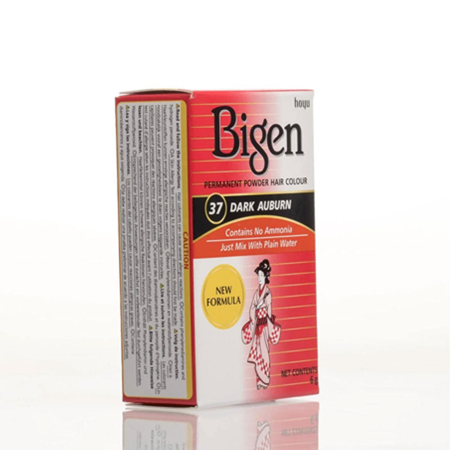 Bigen - Polvo Permanente Color De Cabello - 6g - Cosmetics Afro Latino