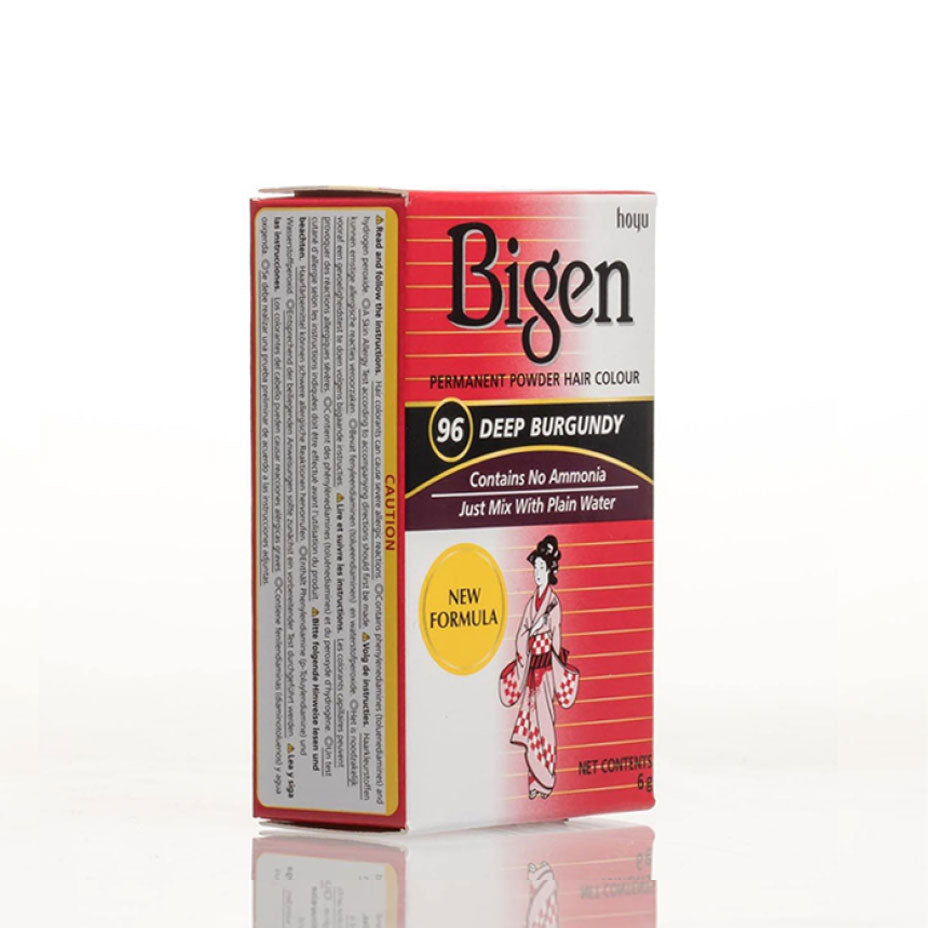 Bigen - Polvo Permanente Color De Cabello - 6g - Cosmetics Afro Latino