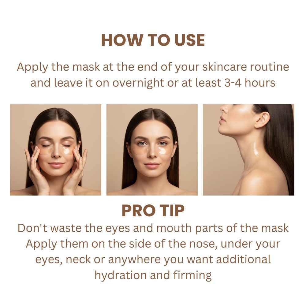 Mascarillas faciales Biodance Bio Collagen Real Deep en hidrogel con colágeno, ácido oligohialurónico y péptidos para hidratación profunda, suavidad, elasticidad y cuidado de líneas finas (4 unidades)