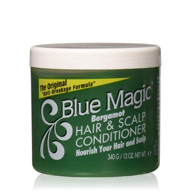 Blue Magic - Hair & Scalp Conditioner - Bergamot - 12 oz -340gm - Cosmetics Afro Latino