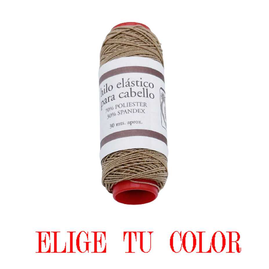 Bobina Hilo De Elástico pequeño Para La Colocación de Cabello - Cosmetics Afro Latino