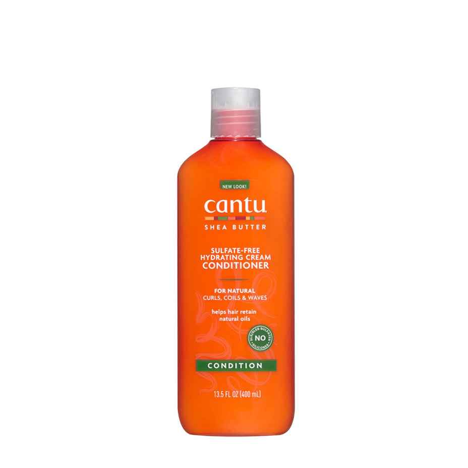 Cantu - Acondicionador con Aclarado - Shea Butter for Natural Hair - Hydrating Cream Conditioner Sulfate Free 400 Ml