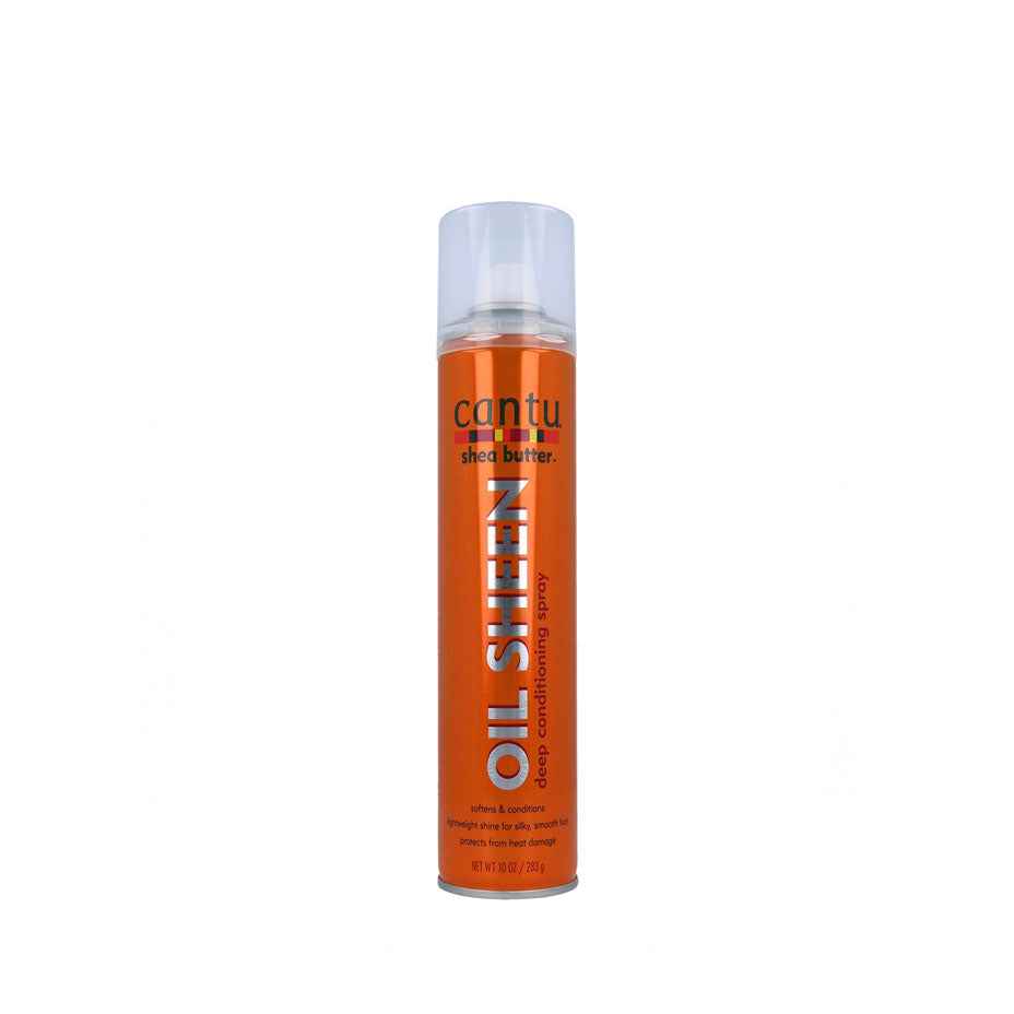 Cantu - Shea Butter - Oil Sheen Spray 283 Gr - Spray Con Manteca De Karité - Belleza Y Cuidado De Tu Cabello Y Tu Piel Con Cantu