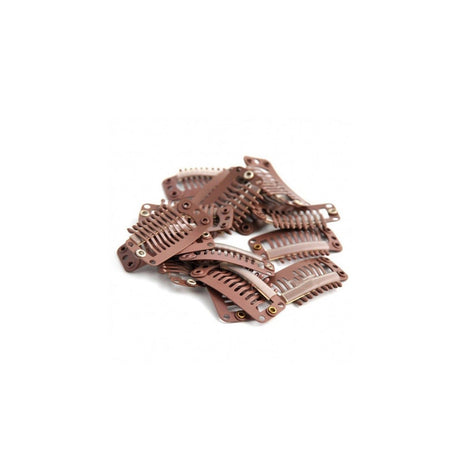 10 Mini Clips para Extensión de Pelo - Cosmetics Afro Latino