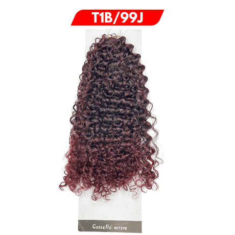 Camella Active - Spring Curl 2000 - Color T1B/99J - 45" CM -  Hair Extensions - Cosmetics Afro Latino