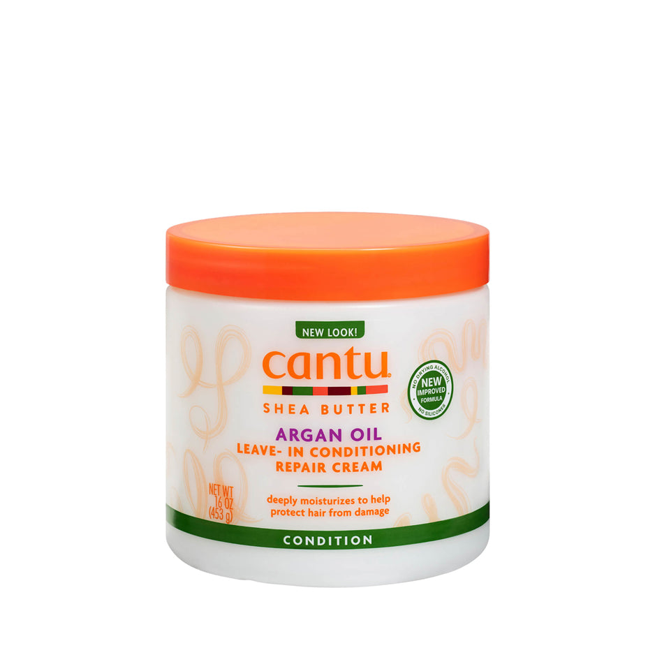 Cantu - Aceite de Argán - Acondicionador - Reparación - Crema - 16 oz - Cosmetics Afro Latino