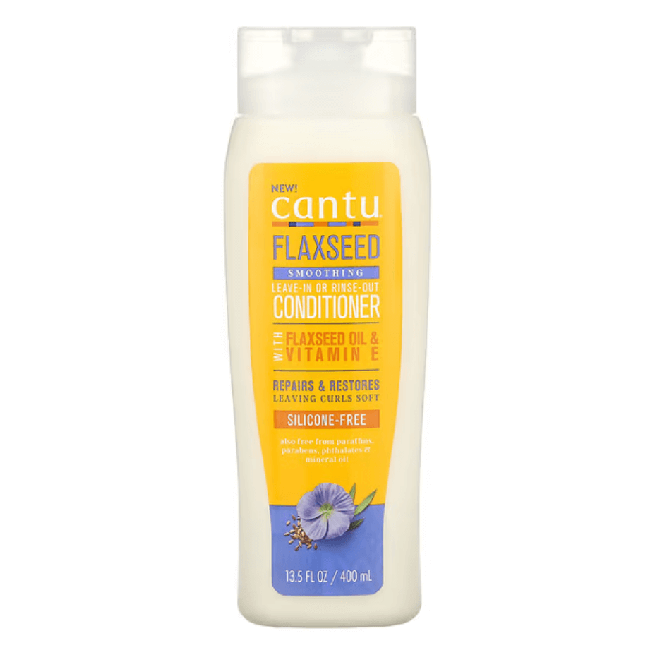 Cantu - Acondicionador Flaxseed Smoothing Leave-in or Rinse-out Conditioner - 400 Ml - Cosmetics Afro Latino