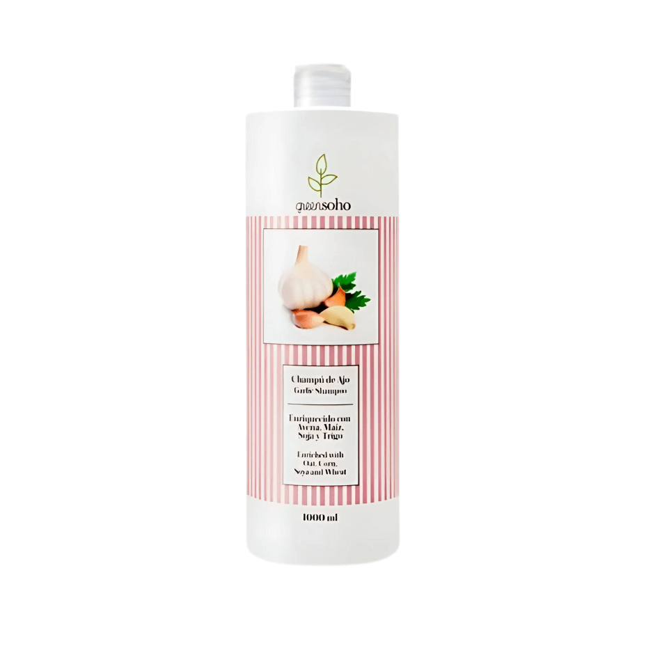 Champú de Ajo Protector del Color Greensoho – 1000 ml - Cosmetics Afro Latino