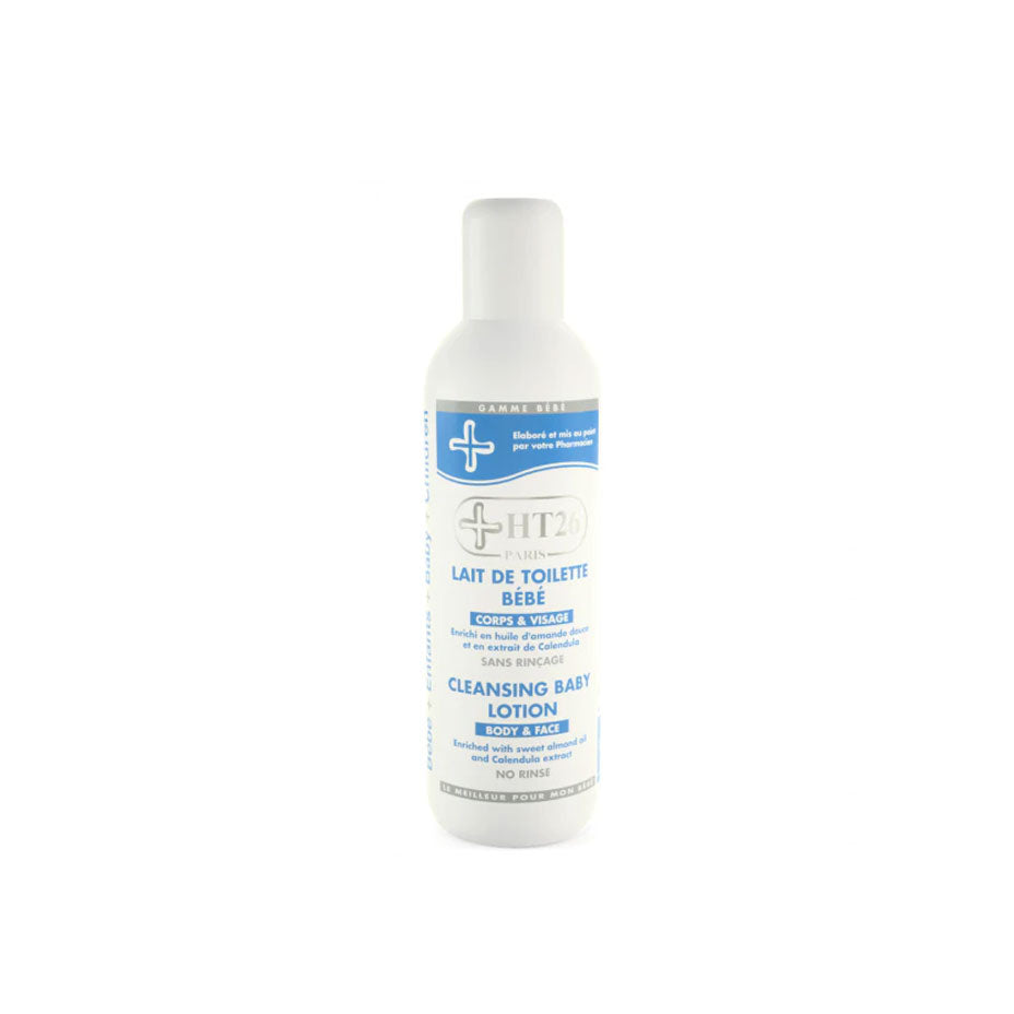 +ht26 Paris - Lait De Toilette Bebe - Cleansing Baby Lotion - 1000 Ml - Cosmetics Afro Latino