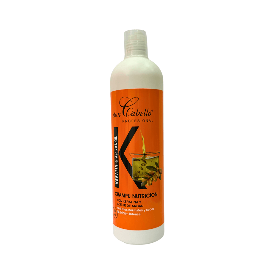 Don Cabello - Champu Con Keratina Y Aceite De Argán - Cosmetics Afro Latino
