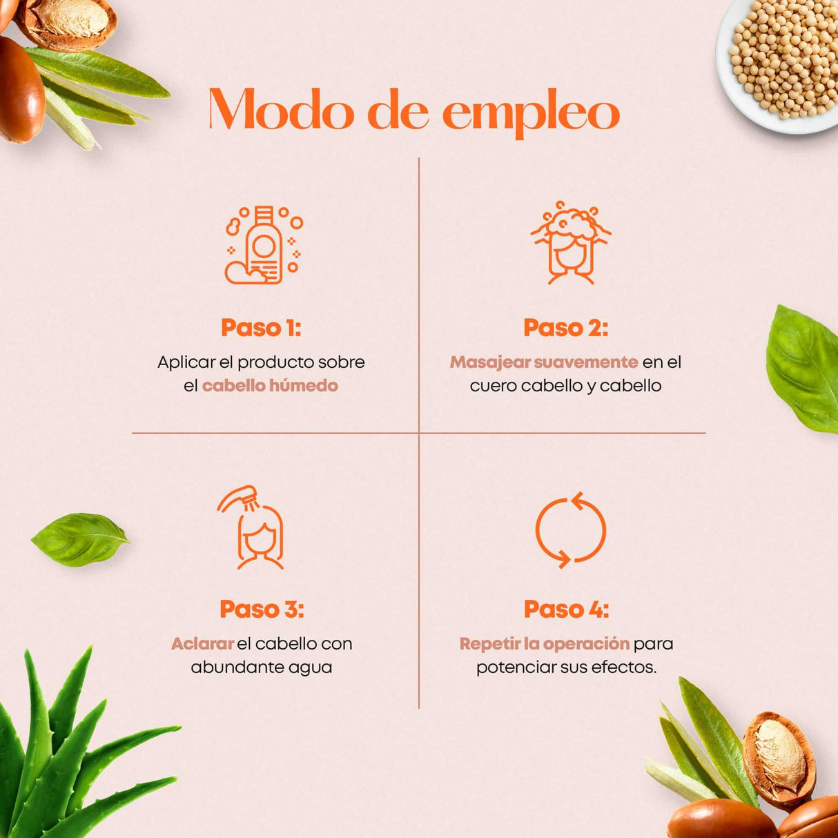 Don Cabello - Champu Con Keratina Y Aceite De Argán - Cosmetics Afro Latino