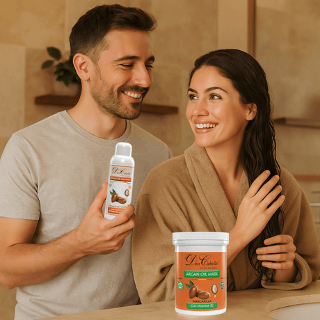 Don Cabello pack capilar keratina y argán hidratación intensa 2x1000 ml - Cosmetics Afro Latino