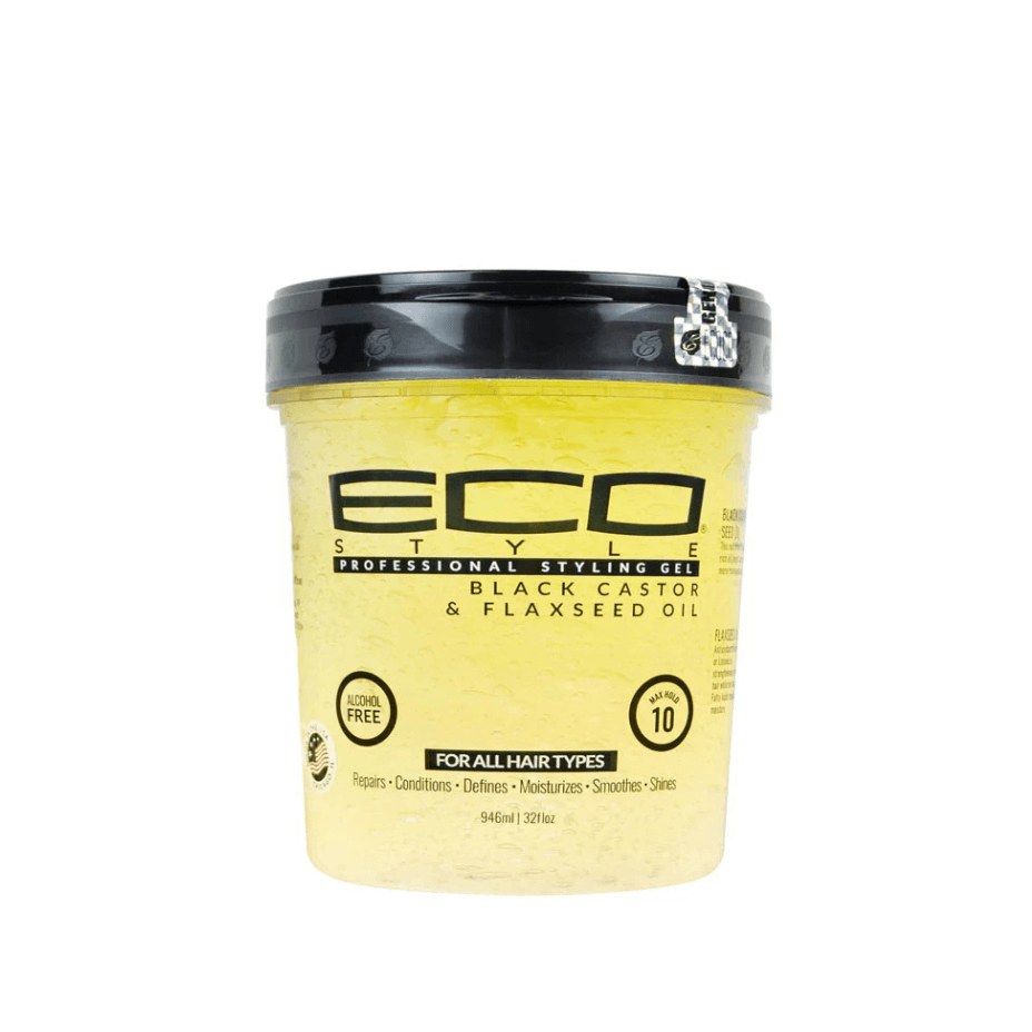 Eco Style - Styling Gel Black Castor - Cosmetics Afro Latino
