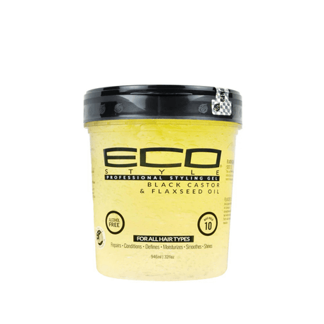 Eco Style - Styling Gel Black Castor - Cosmetics Afro Latino