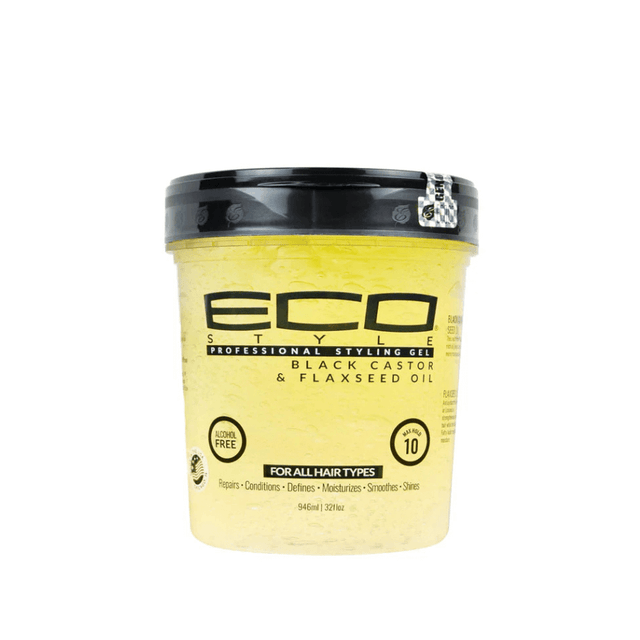 Eco Style - Styling Gel Black Castor - Cosmetics Afro Latino