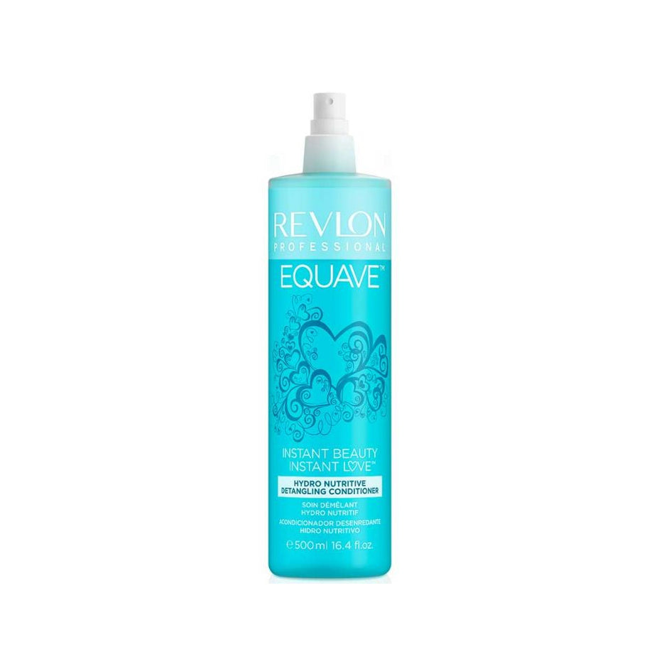 Revlon - Equave Instant Beauty Hydra Nutritive Detangling Conditioner - 500ml - Acondicionador Bifásico en Spray Sin Aclarado - Cosmetics Afro Latino