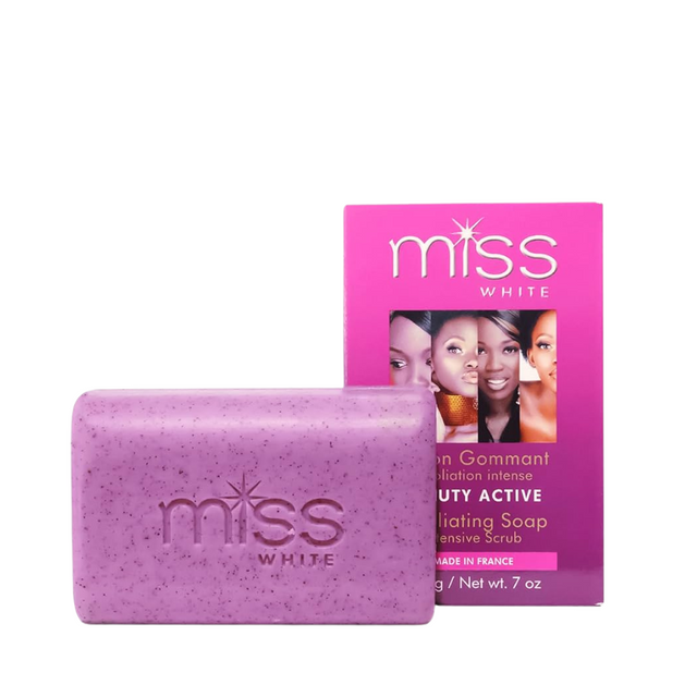 Fair & White - Miss White Beauty Active Exfoliating Soap - 200g - Cosmetics Afro Latino