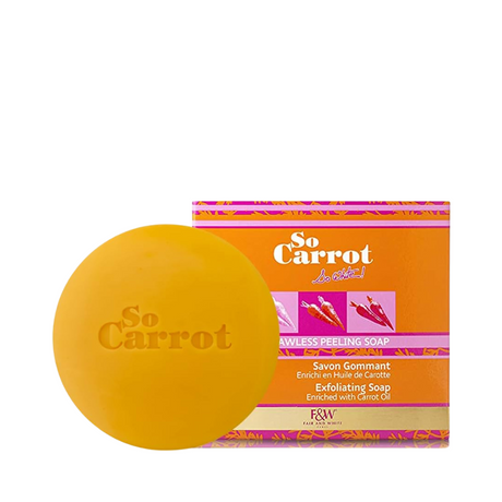 Fair & White - So Carrot Flawless Peeling Soap - 200g - Cosmetics Afro Latino