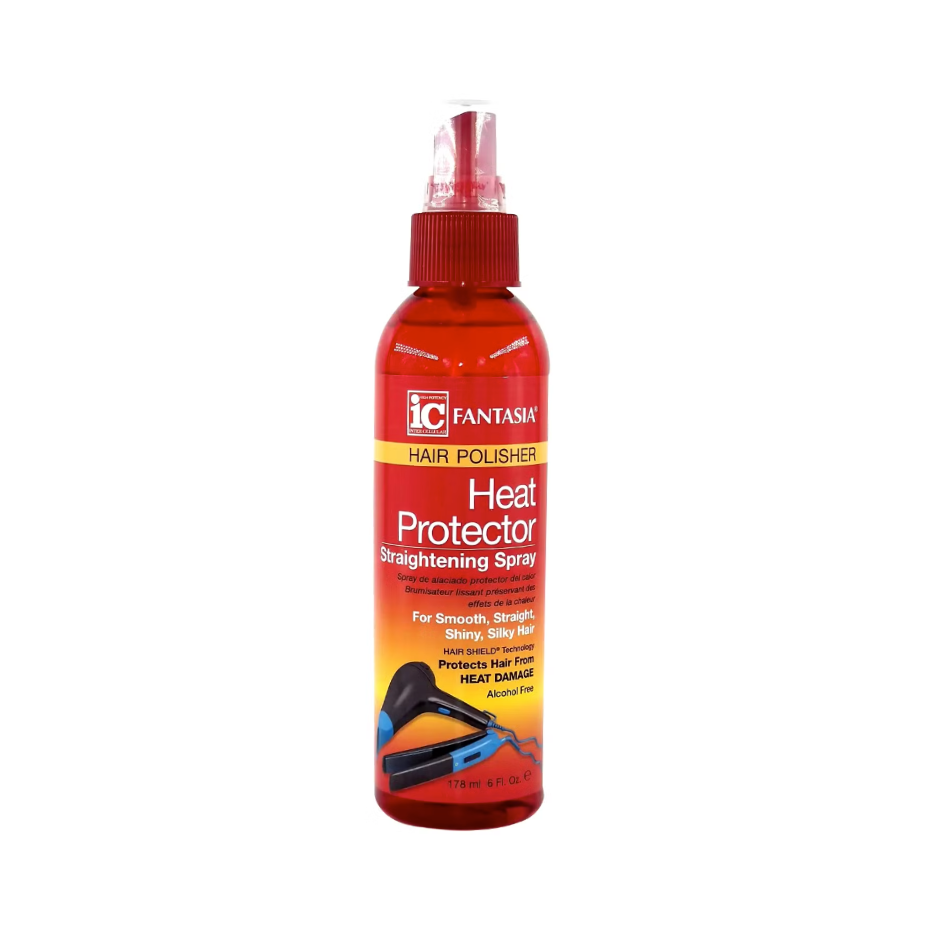 Fantasia IC - Heat Protector Straightening Spray - 178 Ml - Cosmetics Afro Latino