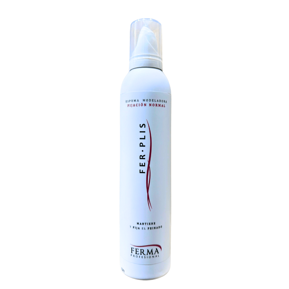 Fer Plis - Ferma Profesional - Espuma Modeladora Fijación Normal - 300 Ml - Cosmetics Afro Latino