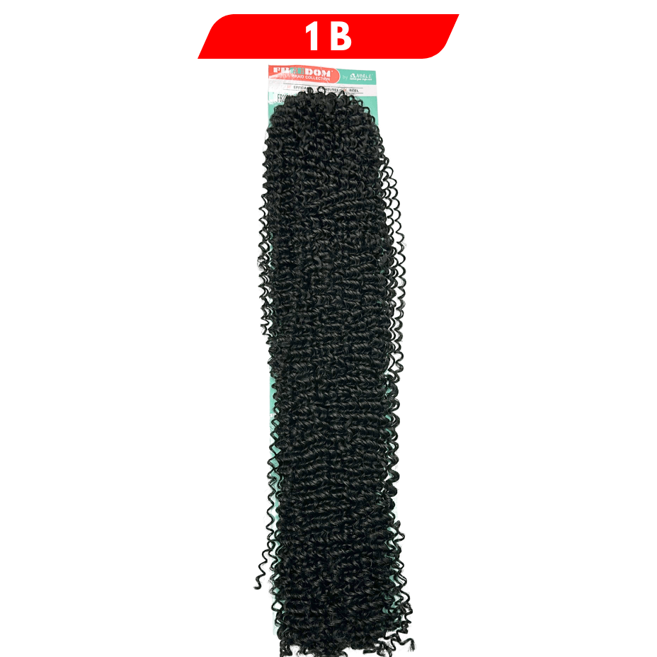 Freedom Crochet - Cro Easy Long - Color 1B - 20 " - Cosmetics Afro Latino